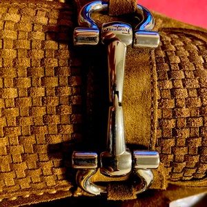 WORN ONCE brown Ferragamo loafers